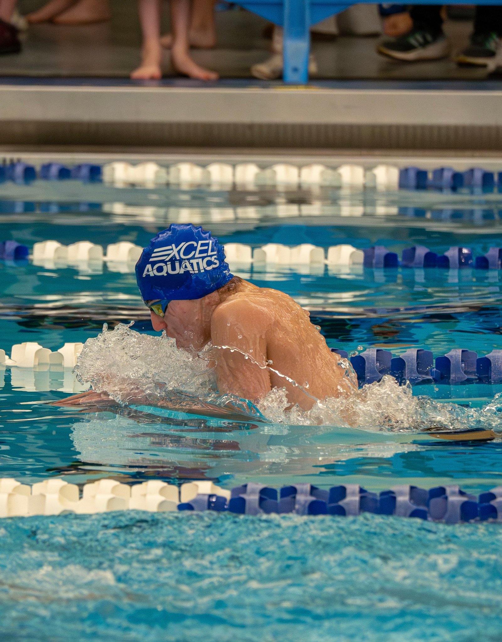 Swimming freestyle stroke